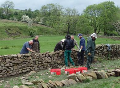 Wyre Conservation Days - Stone Walling