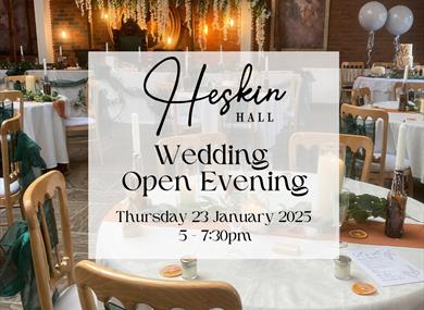 Wedding Open Evening at Heskin Hall