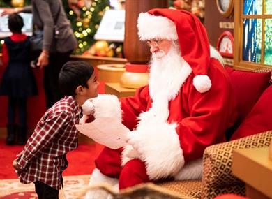 Visit Santa's Free Grotto