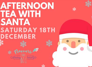 Afternoon tea with Santa at Flavours Cookery School