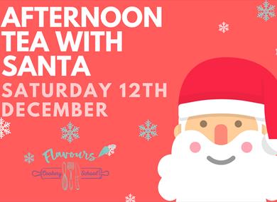 Afternoon tea with Santa at Flavours Cookery School