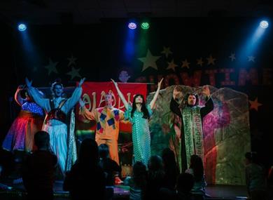 Aladdin in Pantomime