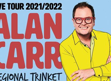 Alan Carr Tour poster