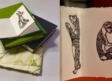 Printmaking with Bookbinding