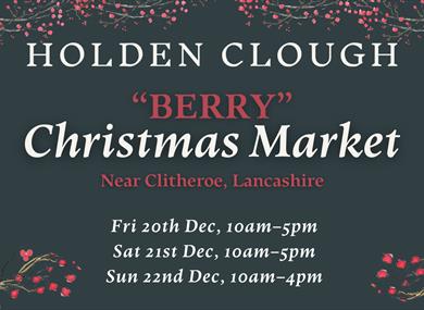 Artisan Christmas Market: Berry at Holden Clough Nursery