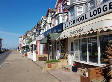 Exterior of Blackpool Lodge