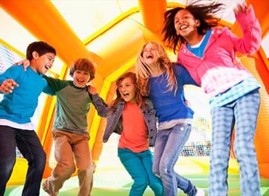 Kanteena Kids Club: Inflatable Fun!