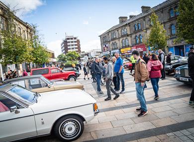 Burnley Vintage & Performance Car show