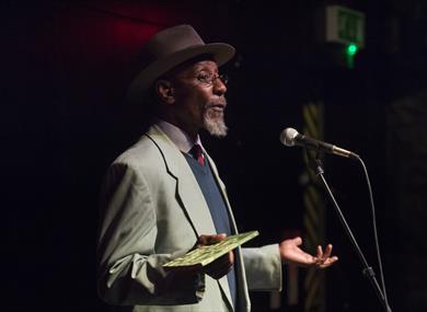 Linton Kwesi Johnson: Time Come Poetry Reading