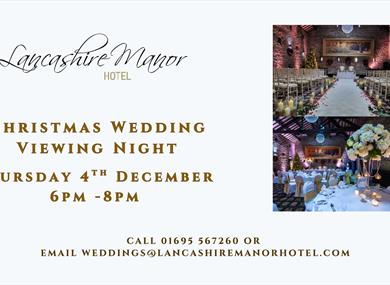 Wedding Viewing Night at Lancashire Manor Hotel