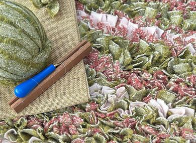 Rag Rugging Workshop at Holden Clough Nurseries