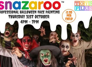 Halloween Face Painting - Snazaroo - Toys Plus (Cleveleys)