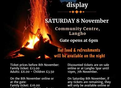 St Leonard's Community Bonfire and Fireworks