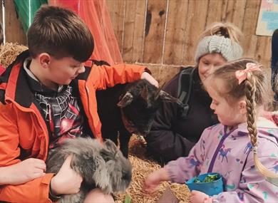 Easter Egg Hunt and Nest Petting Zoo at Oswaldtwistle Mills
