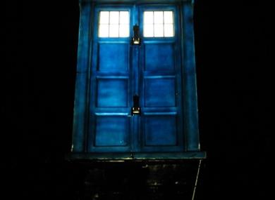 Dr Who Tardis Lightpool Festival 2021