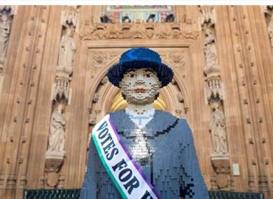 Hope Lego Suffragette