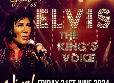 The Kings Voice – Starring Gordon Hendricks As Elvis