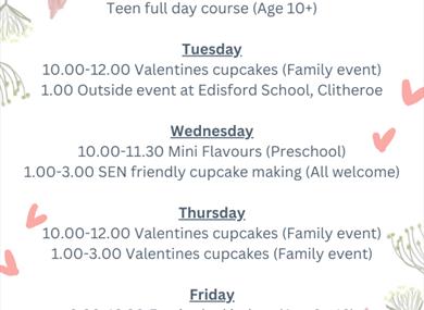 Family cupcake making & decorating