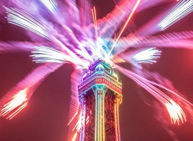 Queen's Platinum Jubilee Beacon Lighting Blackpool