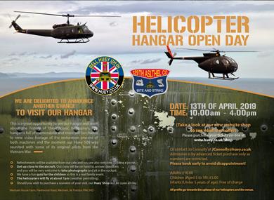 Helicopter Hangar Open Day
