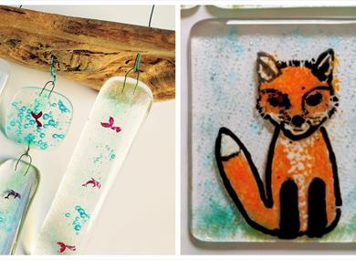 Fused Glass Chimes or Coasters Class Workshop
