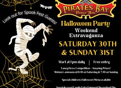Halloween Party Pirates Bay