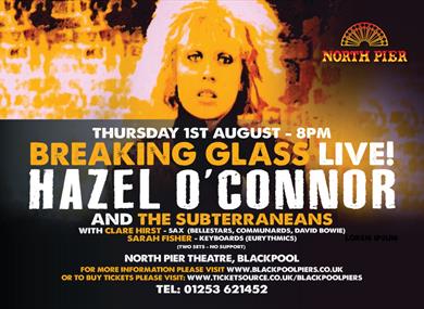 Hazel O'Connor - Breaking Glass Live
