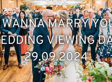 'I wanna marry you' wedding viewing day