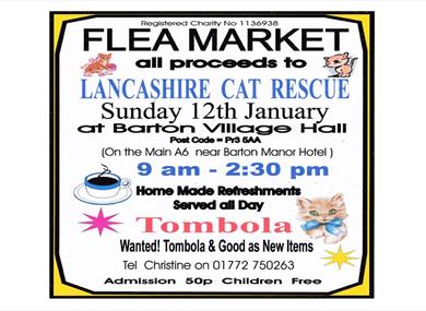 Lancashire Cat Rescue Flea Market