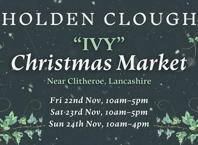 Artisan Christmas Market: Ivy at Holden Clough Nursery