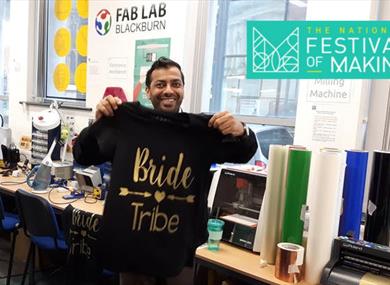 Make-A-Start: Personalised Clothing and Bags at the National Festival of Making