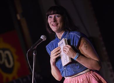 Alt-pop poet Louise Fazackerley