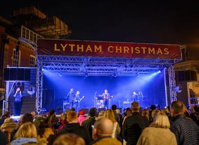 Lytham Christmas Lights Switch On