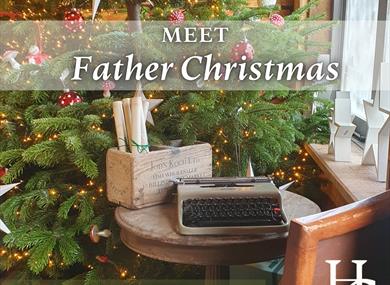 Meet Father Christmas at Holden Clough Nurseries