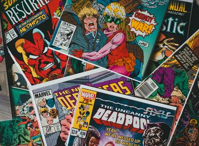 Burnley Market: Dark Moon Comic Fair!
