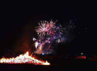 Red Bank Scout Group Annual Bonfire and Firework Display 2015