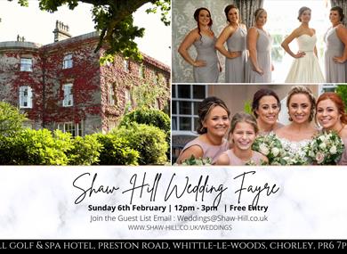 Wedding Fayre Shawhill Golf & Spa Hotel