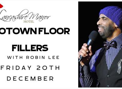 Motown Floor Fillers with Robin Lee Christmas Party Night