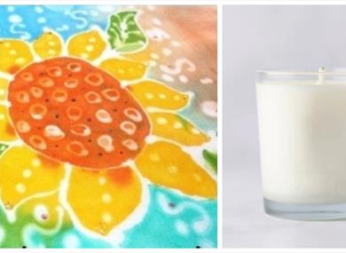 Soy Wax Batik Class (candle)