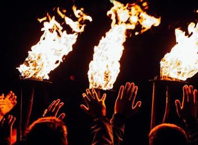 Festive Fire Garden 2024