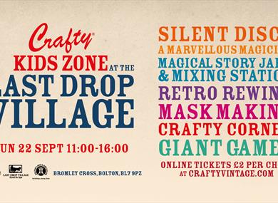 Crafty Kids Zone at The Last Drop Village