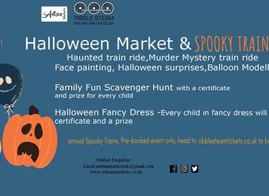 Halloween Market & Spooky Trains