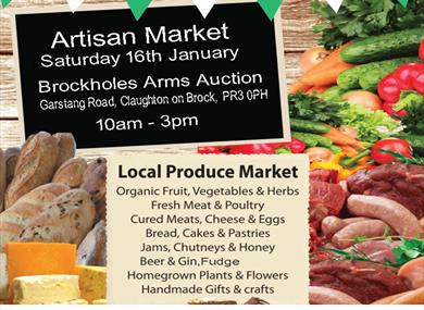 Market promotional poster