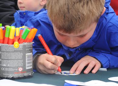 Kids Craft & Create at Mere Sands Wood.