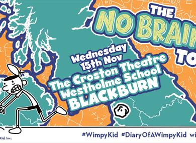 Diary of a Wimpy Kid creator, Jeff Kinney, brings his family No Brainer Show to Blackburn - on Wednesday 15th November 2023