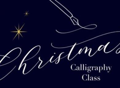 Beginner's Christmas Calligraphy Class