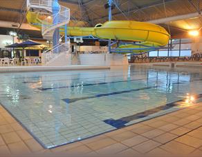 The pools and various attractions at Pendle Wavelengths.