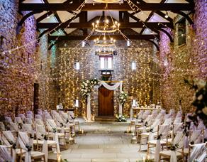 The Tithe Barn Wedding Venue at Browsholme Hall
