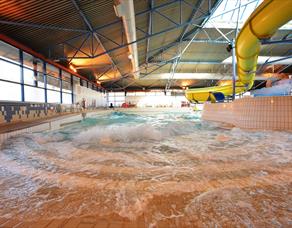 The pools and various attractions at Pendle Wavelengths.