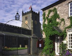 Warton Village, St Oswald's Church and the Old Rectory